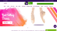 Desktop Screenshot of dancewearnq.com.au
